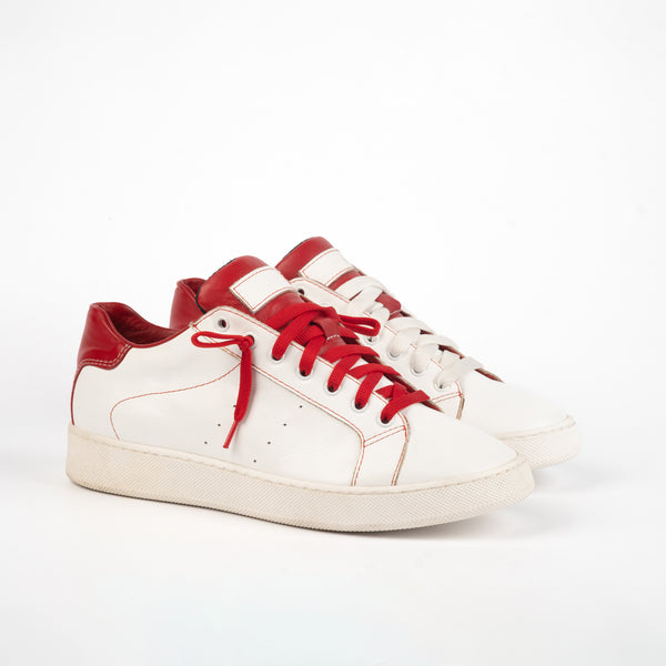 Scarpa Sneakers KERS Bianco rosso