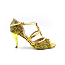 Load image into Gallery viewer, Gold Sandal with Stars
