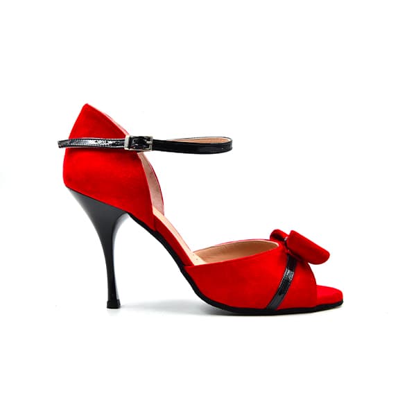 Red Sandal with Bow