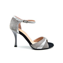 Load image into Gallery viewer, Gray and Silver Sandal
