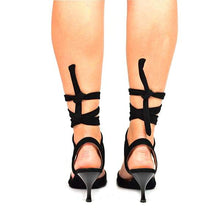 Load image into Gallery viewer, Black Slave Sandals
