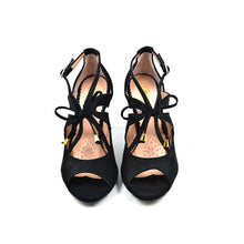 Load image into Gallery viewer, Tango Sandal in Black Suede
