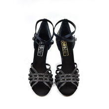 Load image into Gallery viewer, Crystal Black Sandal
