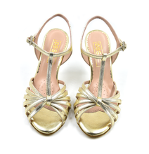 Load image into Gallery viewer, Gold Knot Sandal
