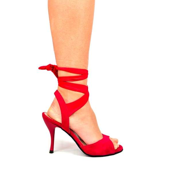 Red Slave Sandals