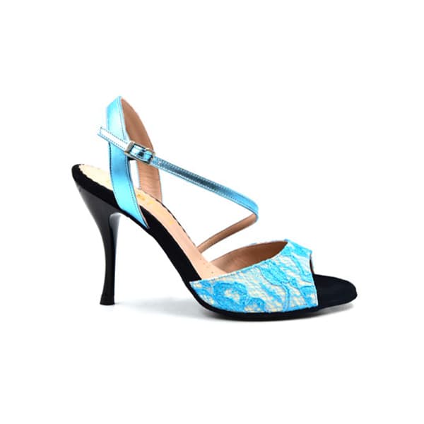 Light Blue Macramè Sandal