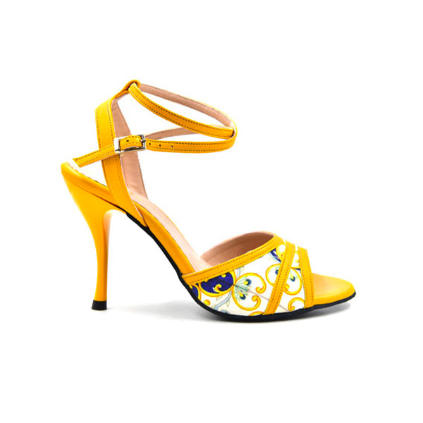 Yellow Amalfi Sandal