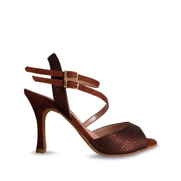 Rust Sandal with Double Strap