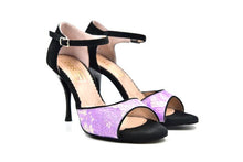 Load image into Gallery viewer, Macramé Lilac Sandal
